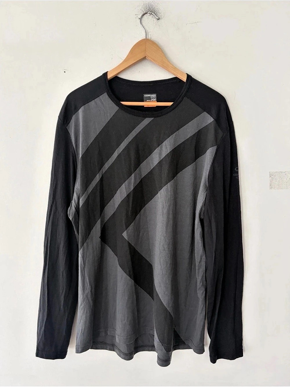 Icebreaker 200 Bodyfit Mens Merino Wool Base Layer Thermal Shirt Size XXL